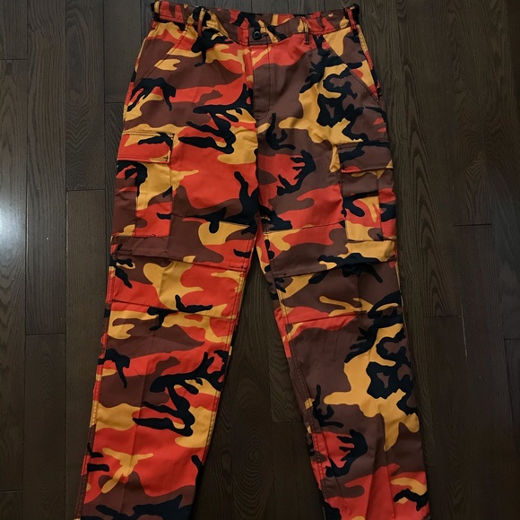 Pants - LARGE SIZE CAMOUFLAGE CARGO PANTS Pants - LARGE SIZE CAMOUFLAGE CARGO PANTS